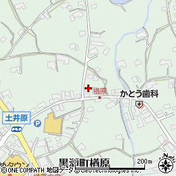 広島県東広島市黒瀬町楢原579周辺の地図