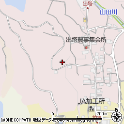 和歌山県橋本市出塔62周辺の地図