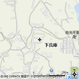 和歌山県橋本市隅田町下兵庫779周辺の地図