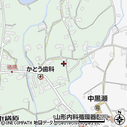 広島県東広島市黒瀬町楢原287周辺の地図