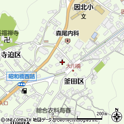 広島県尾道市因島中庄町3180周辺の地図