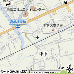 和歌山県橋本市隅田町中下36周辺の地図