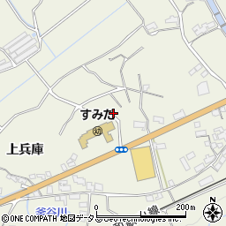 和歌山県橋本市隅田町上兵庫296周辺の地図