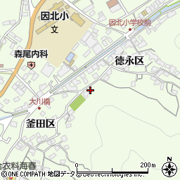 広島県尾道市因島中庄町232周辺の地図