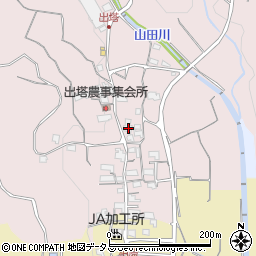 和歌山県橋本市出塔36周辺の地図