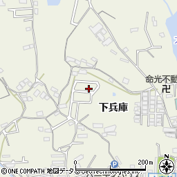 和歌山県橋本市隅田町下兵庫781周辺の地図