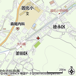 広島県尾道市因島中庄町216-5周辺の地図