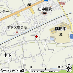 和歌山県橋本市隅田町中下74-3周辺の地図
