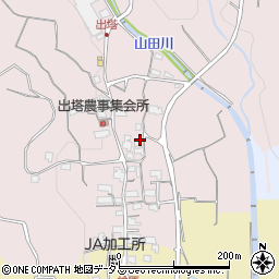 和歌山県橋本市出塔37周辺の地図