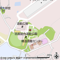 志度総合運動公園テニス場周辺の地図