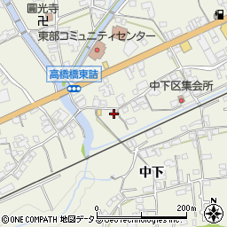 和歌山県橋本市隅田町中下39周辺の地図
