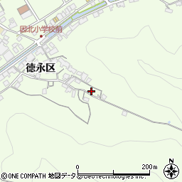 広島県尾道市因島中庄町徳永区76周辺の地図