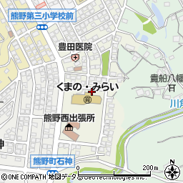 広島県安芸郡熊野町神田周辺の地図