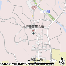 和歌山県橋本市出塔70周辺の地図