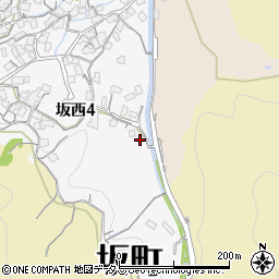 広島県坂町（安芸郡）刈津土井周辺の地図