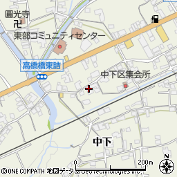 和歌山県橋本市隅田町中下34周辺の地図