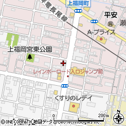大阪王将高松上福岡店周辺の地図