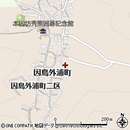 広島県尾道市因島外浦町周辺の地図