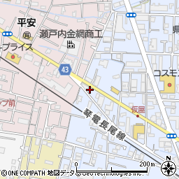 マルコ商会結納のし店周辺の地図