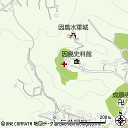 金蓮寺周辺の地図