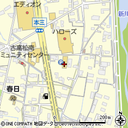ポーラザビューティー高松春日店周辺の地図