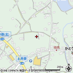 広島県東広島市黒瀬町楢原593周辺の地図