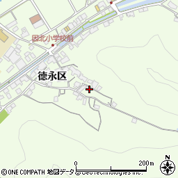 広島県尾道市因島中庄町徳永区64周辺の地図