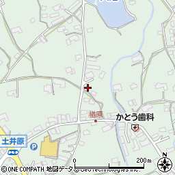 広島県東広島市黒瀬町楢原557周辺の地図