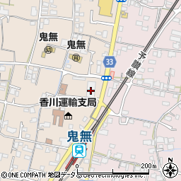 ＪＡ香川県高松市西部鬼無周辺の地図