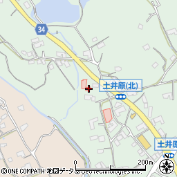 広島県東広島市黒瀬町楢原794周辺の地図