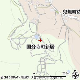 香川県高松市国分寺町新居3780-1周辺の地図