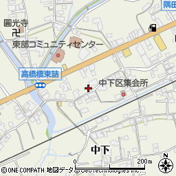 和歌山県橋本市隅田町中島14周辺の地図