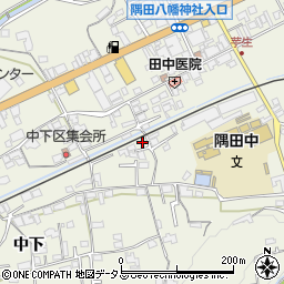 和歌山県橋本市隅田町中下67-10周辺の地図