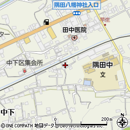 和歌山県橋本市隅田町中下8-2周辺の地図