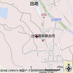 和歌山県橋本市出塔83周辺の地図