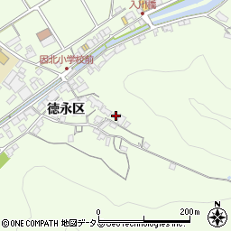 広島県尾道市因島中庄町徳永区66周辺の地図