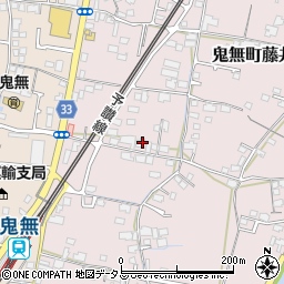 香川県高松市鬼無町藤井89周辺の地図