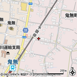 香川県高松市鬼無町藤井91周辺の地図