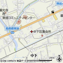 和歌山県橋本市隅田町中島38周辺の地図