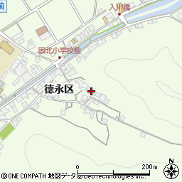広島県尾道市因島中庄町徳永区60周辺の地図