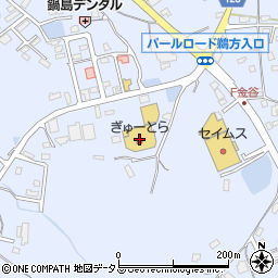 ぎゅーとら周辺の地図