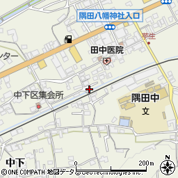 和歌山県橋本市隅田町中下9周辺の地図