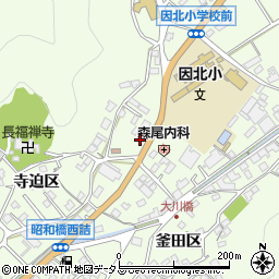 広島県尾道市因島中庄町3303-7周辺の地図