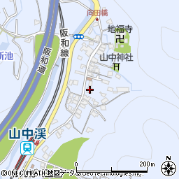 大阪府阪南市山中渓240周辺の地図