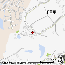 兵庫県洲本市千草甲121周辺の地図