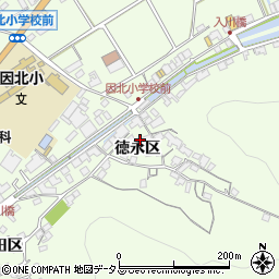 広島県尾道市因島中庄町徳永区51周辺の地図
