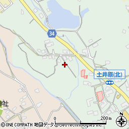 広島県東広島市黒瀬町楢原809周辺の地図