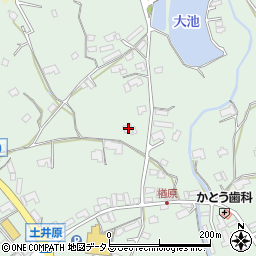 広島県東広島市黒瀬町楢原552周辺の地図