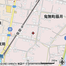 香川県高松市鬼無町藤井81-2周辺の地図