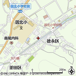 広島県尾道市因島中庄町徳永区3365周辺の地図